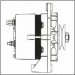 66021401 | PRESTOLITE LEECE NEVILLE | ALTERNATOR 66021401 