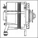 66021555 | PRESTOLITE LEECE NEVILLE | ALTERNATOR 12V 70A FORD ESCORT FIESTA 66021555 66021555