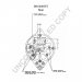 8HA2003FS | PRESTOLITE LEECE NEVILLE | ALTERNATOR 12V 37A 8HA2003FS 110-159