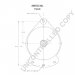 8MR2330L | PRESTOLITE LEECE NEVILLE | ALTERNATOR 12V 65 AMP 8MR2330L 110-612