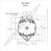 8SC2290V | PRESTOLITE LEECE NEVILLE | ALTERNATOR 8SC2290V 