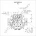 A0014989PGH | PRESTOLITE LEECE NEVILLE | ALTERNATOR MTU FOR 2000CR MARINE ENGINE A0014989PGH 4989PGH