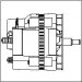 LBP2354GH | PRESTOLITE LEECE NEVILLE | ALTERNATOR LBP2354GH 