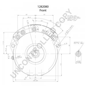 1282080 | PRESTOLITE LEECE NEVILLE | ALTERNATOR 1282080 