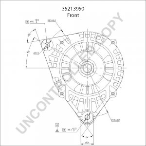 35213950 | PRESTOLITE LEECE NEVILLE | ALTERNATOR 35213950 