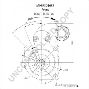M93R3016SE | PRESTOLITE LEECE NEVILLE | A70-3708010B DONG FENG REPLACMENT M93R3016SE M93R3016SE