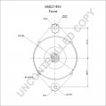 66021493 | PRESTOLITE LEECE NEVILLE | ALTERNATOR 66021493 