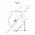 8AR2173F | PRESTOLITE LEECE NEVILLE | ALTERNATOR 8AR2173F 
