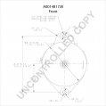 A0014817JB | PRESTOLITE LEECE NEVILLE | ALTERNATOR 12V 320 AMP A0014817JB 4817JB