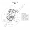 M105R3510SE | PRESTOLITE LEECE NEVILLE | ROZRUSZNIK [PL] [24V][7.5kW] M105R3510SE 