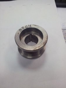 8PK | REGENERACJA | KOŁO PASOWE [PL] DOTACZANE DO ALTERNATORA AC172 [8PK] 8PK AC172
